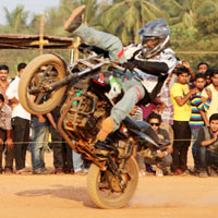 Bike ride by ghost riders